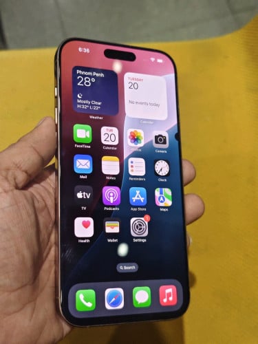 Iphone 16 pro max (ZA)មួយទឹកស្អាត 99%