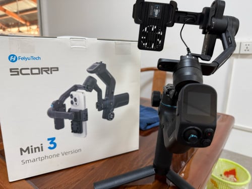 Mobile phone and camera stabilizers