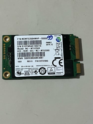 Msata Samsung 256gb