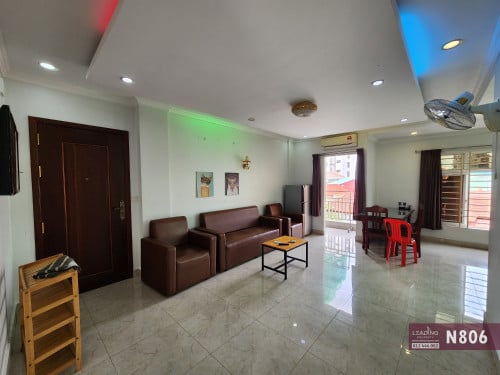 N806 | 1 Bedroom with Lift Apartment For Rent in Toul Kork