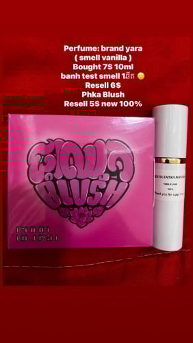 Resell perfume and Phka blush