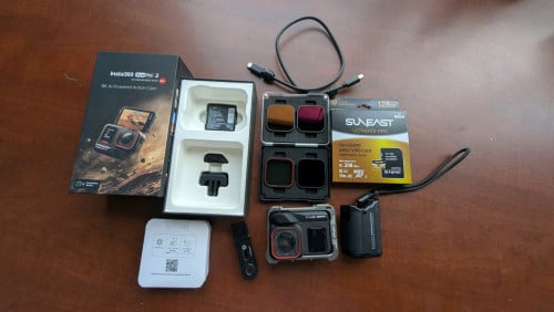 Sell Insta360 Ace Pro 2 with Grips, Filters and Memory 128gb