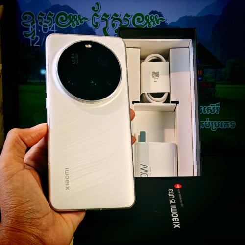 Xiaomi 15 Ultra ស្អាត 99.99%(វៃដូរបាន)មានធានាច្បាស់លាស់ត្រឹមត្រូវ