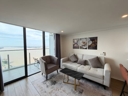 𝐅𝐨𝐫 𝐑𝐞𝐧𝐭: 2-BR Apartment – Chroy Changva Area-33rd Floor