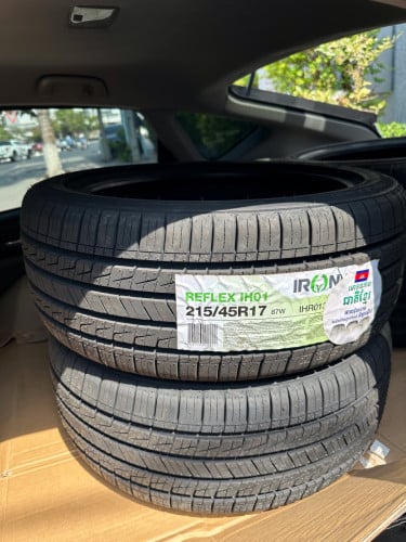 លក់សំបក 215/45R17 ថ្មី 2គ្រាប់