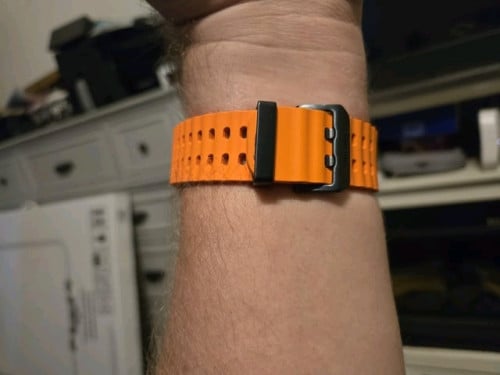 ខ្សែសុីន Samsung Watch Ultra ទឹកក្រូច ចេញពីប្រអប់