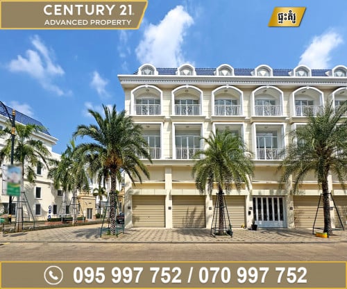 🏠 ផ្ទះអាជីវកម្ម កែង (SHA) សម្រាប់ជួល ក្នុងបុរី ប៊្លូដាយមិន ផ្លូវជាតិលេខ6A