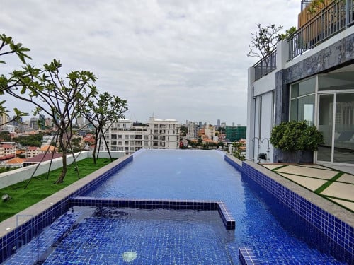 2 Bedroom Apartment For Rent In Tonle Bassac With Pool Is Available Now