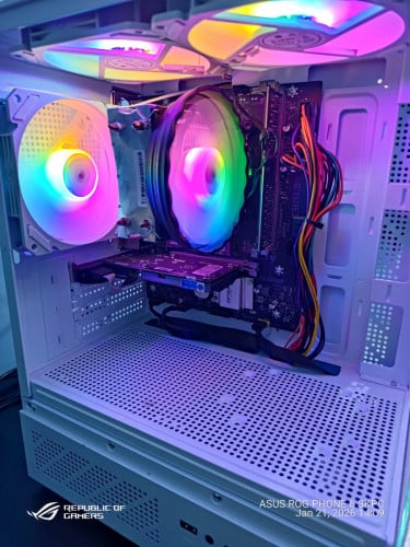 CPU: Intel Core i5-11400 (11th Gen) ⚡RAM: 16GB (រត់លឿន មិនងាយជ្រុះ)GPU: NVIDIA GeForce GT 710 2GB 🎮