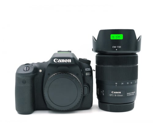 CANON EOS 80D KIT 18-135mm F/3.5-5.6 IS USM