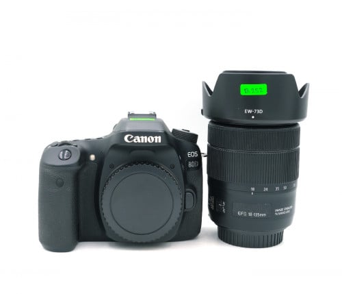 CANON EOS 80D KIT 18-135mm F/3.5-5.6 IS USM