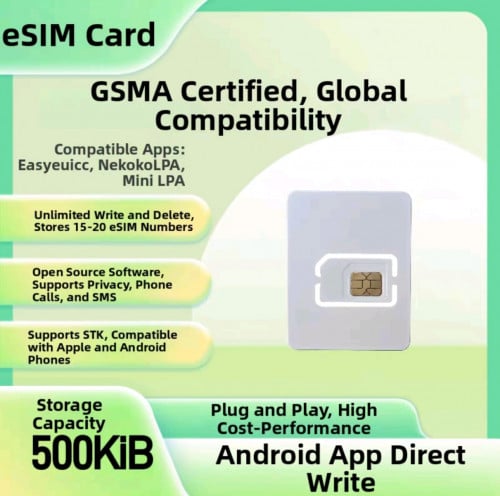 eSIM adapter 500Kb