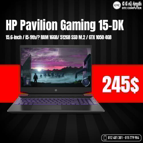 HP Pavilion Gaming 15-DK