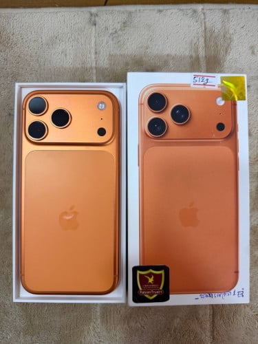 iPhone 17Pro max 512G 99.99% (XA falcon)ធានា1ឆ្នាំ 9ខែ