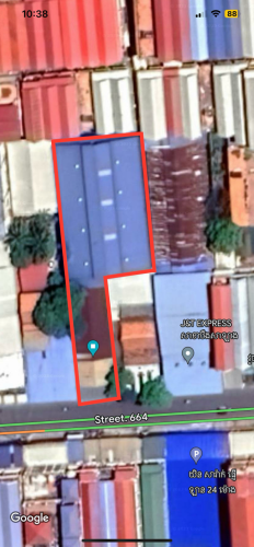 Land and warehouse for sale