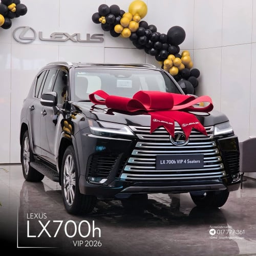 LX700h VIP ស្តុកថ្មី រថយន្តមានធានាផ្លូវការពីរោងចក្រ