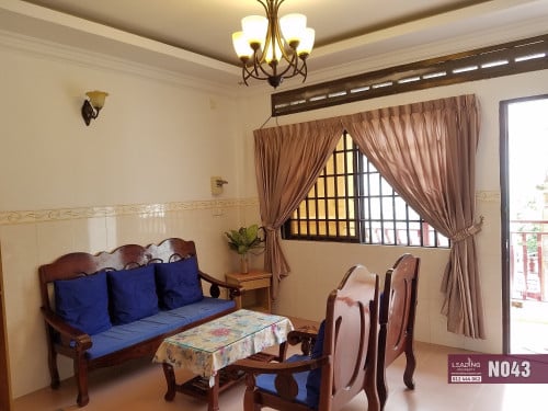 N043 | Daun Penh, Royal Palace nearby 1 Bedroom Fully Furnished Apartment