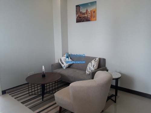 N106  | Rooftop Pool and Gym Serviced Apartment 1 Bedroom For Rent Near Exchange S
