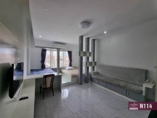 N114 | Western Studio Apartment With Elevator For Rent in Toul Sangke