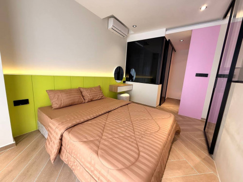 One bed for rent at Time Square 5 BKK1