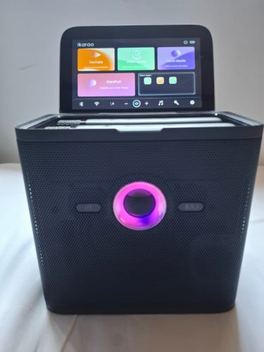 Portable Karaoke Speaker with Two Microphones (Also Good for Teaching)