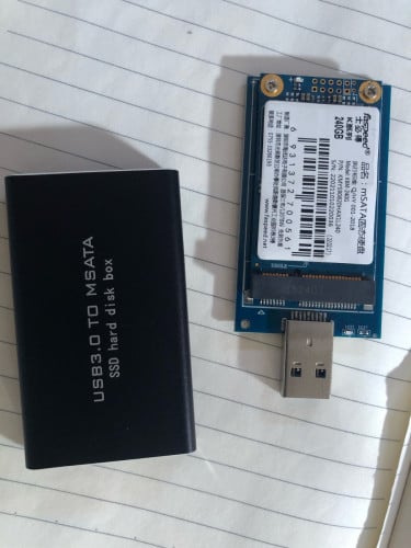SSD mSATA 240GB | External USB 3.0