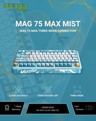 VALKYRIE MAG 75 MAX MIST + Free ដបទឹក ASUS