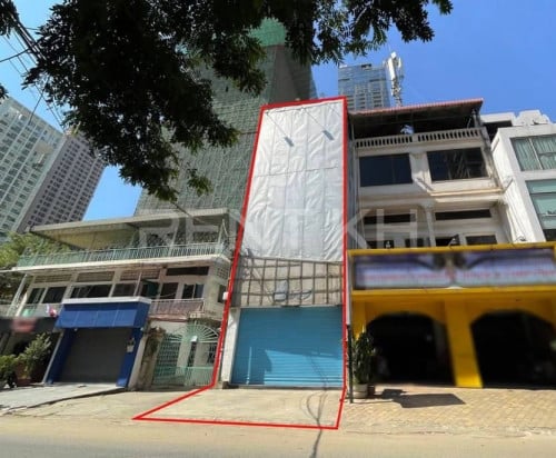 ផ្ទះអាជីវកម្មសម្រាប់ជួលនៅបឹងកេងកងទី 1 / Shophouse for Rent at  BKK1