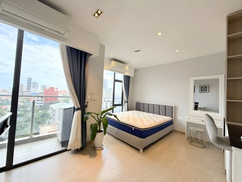 𝐅𝐨𝐫 𝐑𝐞𝐧𝐭: 1BR Apartment – Time Square 2, Toul Kork