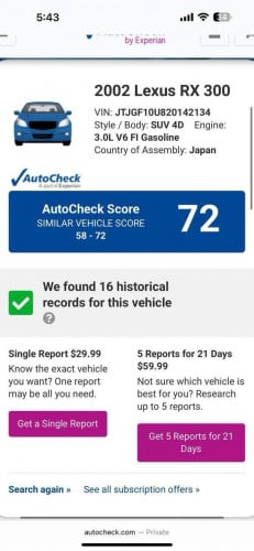 មកមើលផ្ទាល់ធានាមិនខកចិត្ដ ថ្មីគ្មានកន្លែងទាស់  Luxes Rx300 ឆ្នាំ2002 ប៉ុង1 ម្ចាស់ដើមទី1