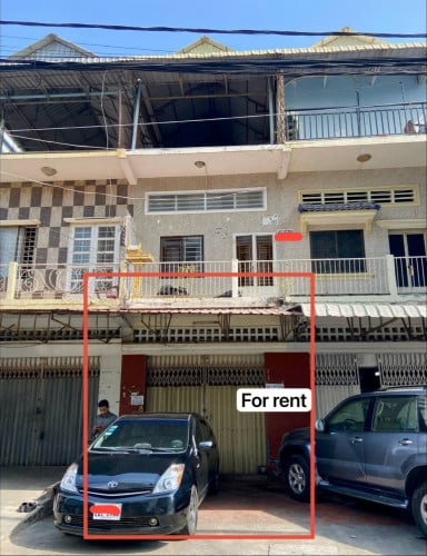 ផ្ទះសម្រាប់ជួល! នៅសង្កាត់បឹងកក់ទីពីរ ជិតផ្សារទួលគោក   | Shop house rent Boeng Kak II near TK Market