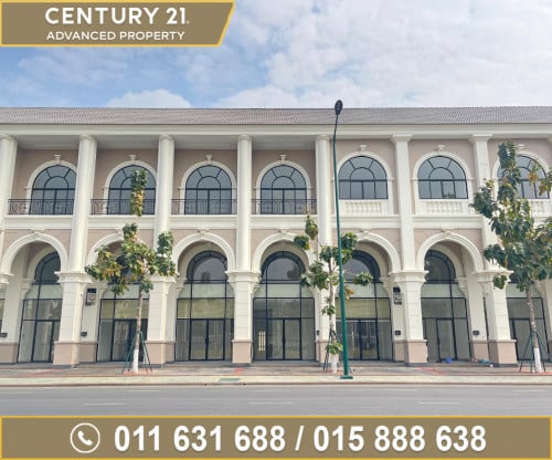 🏘 ផ្ទះអាជីវកម្ម (SH-E) សម្រាប់ជួល លើផ្លូវធំ Sunrise ក្នុងបុរី ប៉េងហួតបឹងស្នោ