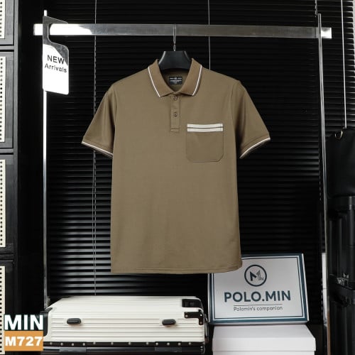 💥អាវយឺតដៃខ្លី កបើក មានហោប៉ៅ១