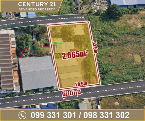 🗺️ ដីនិងឃ្លាំង ជិតមន្ទីរពេទ្យ Orchid Sen Sok ត្រូវការលក់បន្ទាន់ខ្លាំង