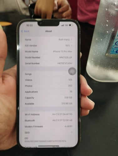 13 Pro Max 256G ស្អាត 99%