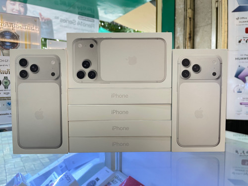 17 Pro Max J/A eSIM no active Silver 256G ថ្មីប្រអប់តម្លៃពិសេស