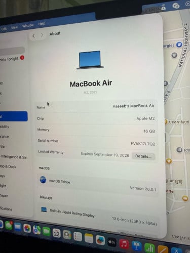 Apple MacBook M2 Air 16 GB RAM