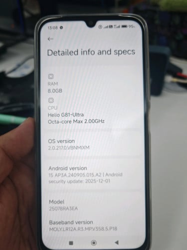 For Sale Redmi 15C 256gb