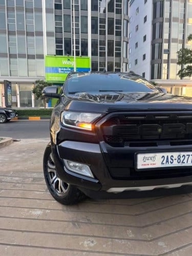 Ford Ranger Wiltrak 017 P2 3.2 Auto កាប់ពីតាសមហាថ្មីស្រុីន1ជុំធានាឡានថ្មីខ្លាឱង
