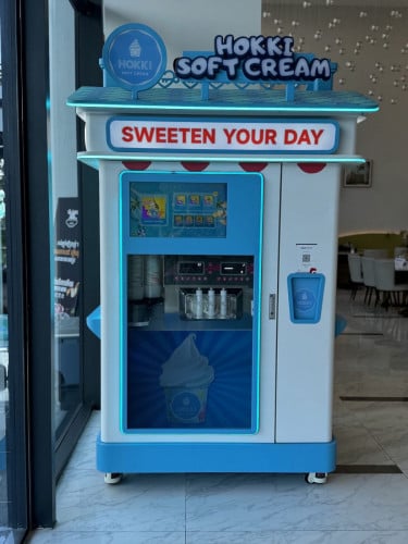 Ice cream vending machine