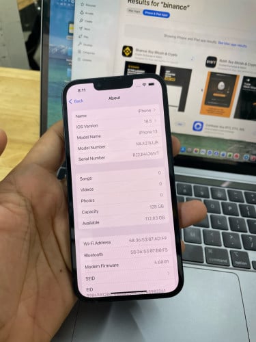 iPhone 13 LL 128G 98%