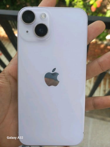 iPhone 14 purple 💜320$ សុំនុំសុីន all 128 GB LL/Aតួខ្លួន New 97%