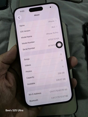 iPhone 15 Pro 256g ZA