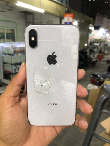 iPhone X 64g អេក្រង់ថ្មី អត់ស្កែន ខូចWifi