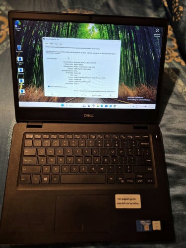 Laptop Dell 3400 i5 8th Ram 16GB SSD 500G good battery and adaptor