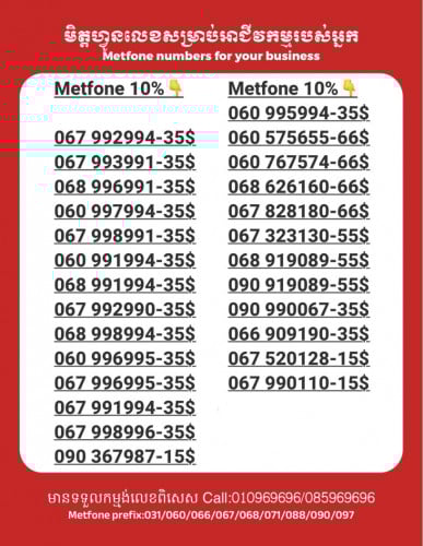 Metfone for your business
