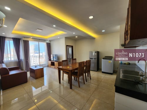 N1073 | Great Serviced Apartment 1 Bedroom For Rent Free Services