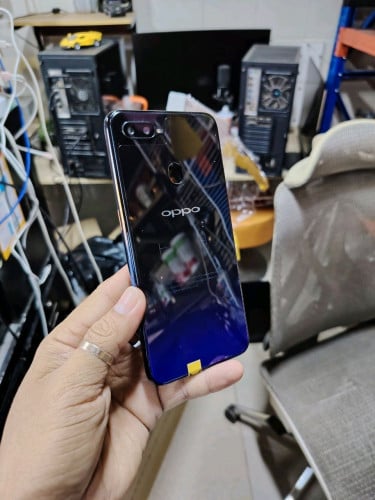 Oppo F9 pro Ram8g 256g ស្កេនដៃនិងមុខ ថ្មកាន់ ស៊ីម2 ដើររអិលលឿន សេវាខ្លាំង ធានាគុណភាពតម្លៃ​35$ ✅ ឡៃឡុង