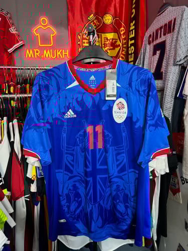 Original Adidas 2011 Team GB Olympic limited edition home football shirt