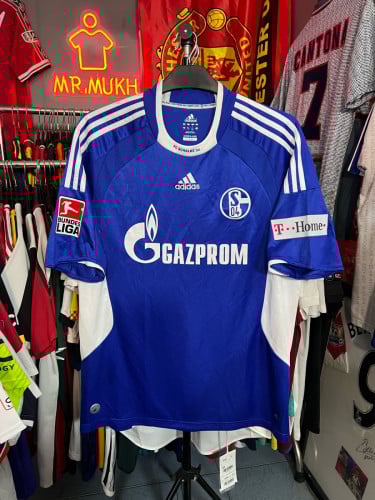 Original Adidas FC Schalke 04 2008-2010 home football shirt